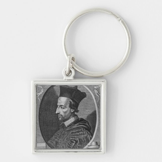 Llavero Cornelio Jansen, obispo de Ypres (Frente)