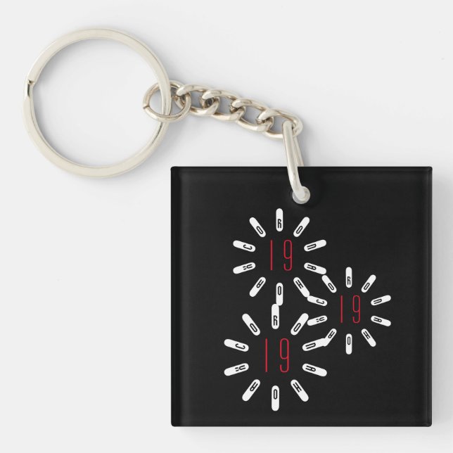 Llavero CORONA 19 HOAX Keychain (Frente)