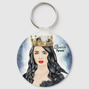 Llavero Corona Real, Reina para siempre Keychain