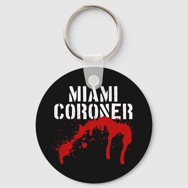 Llavero Coronador de PD del Metro de Miami (Anverso)