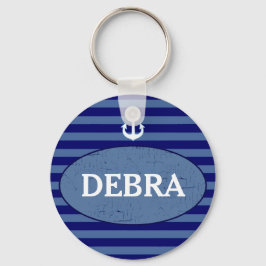 Llavero correas personalizadas anclar marina