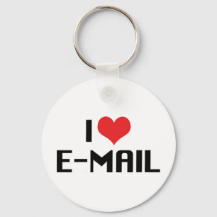 Llavero Correo electrónico Corazón que amo