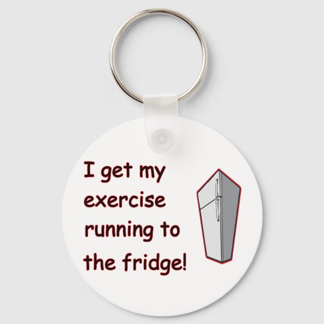 Llavero Corriendo A La Nevera (Anverso)