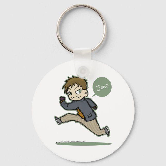 Llavero ¡Corriendo Keychain! (Anverso)