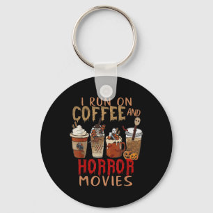 Llavero Corro En El Café Y Películas De Horror En El Aterr