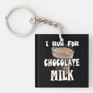Llavero Corro por Leche de Chocolate Corriendo