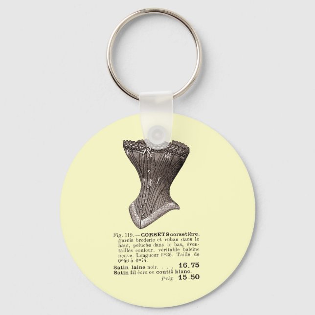 Llavero corset Fig. 119 Keychain (Anverso)