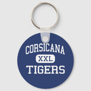 Llavero Corsicana - tigres - High School secundaria -