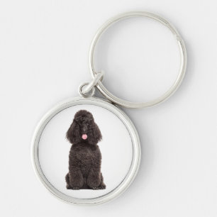 Llavero Corta Puppy Dog Lover Black Poodle Keychain