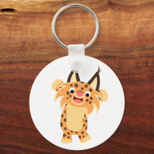 Llavero Corta Spunky Personalizado Bobcat Keychain