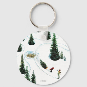 Llavero Cortar el árbol