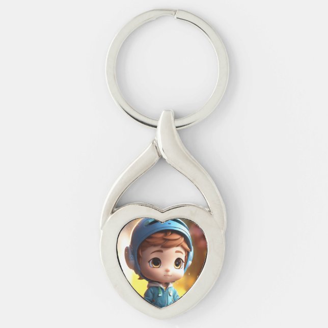 Llavero "Corte Animated Boy Keychain" (Anverso)