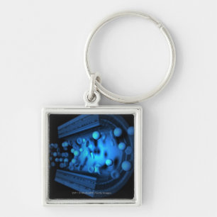 Llavero Corte la opinión glóbulos en una arteria