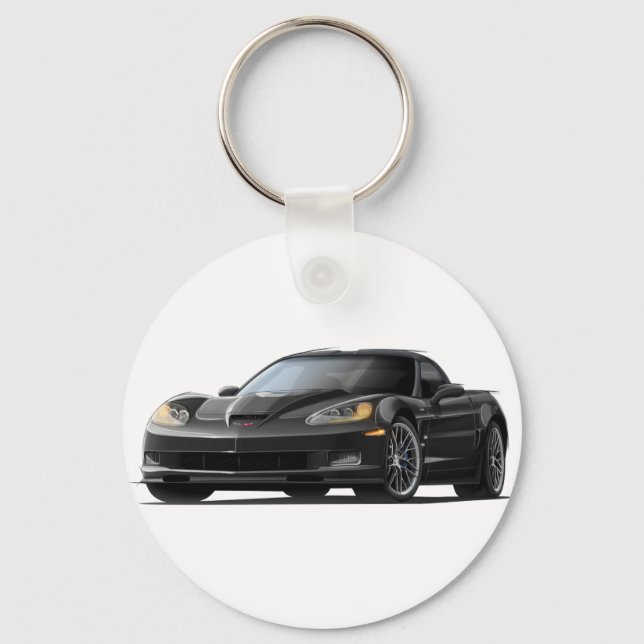 Llavero Corvette ZR1 Black Car (Anverso)