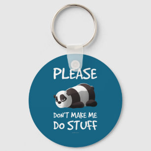 Llavero Cosas Perezoso Panda Por Favor No