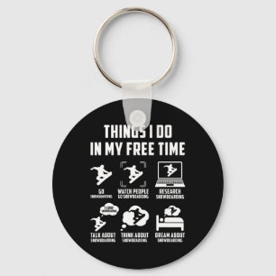 Llavero Cosas Que Hago En Mi Charla De Reloj De Tiempo Lib