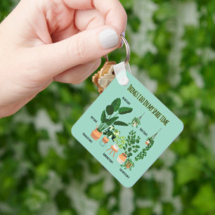 Llavero Cosas que hago en mi tiempo libre: jardinero, jard