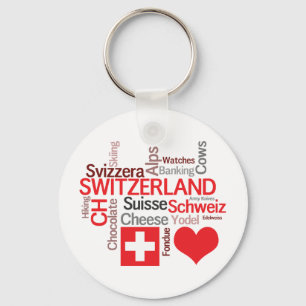 Llavero Cosas suizas favoritas - Amo Suiza