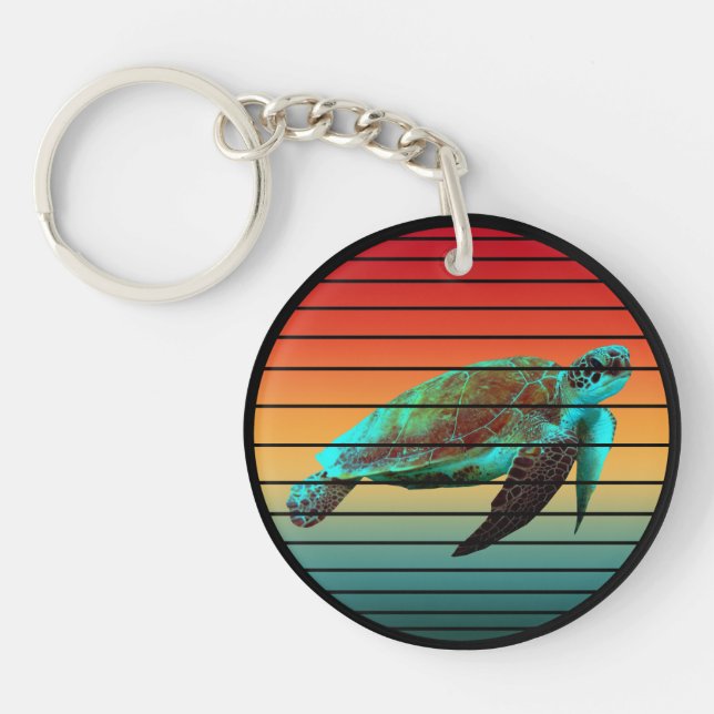 Llavero cosecha de tortugas (Frente)