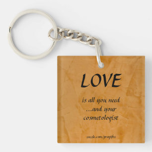 Llavero Cosmetólogo del amor