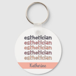 Llavero Cosmetólogo estético personalizado