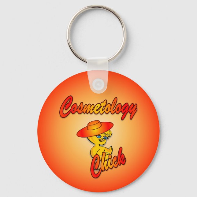 Llavero Cosmetology Chick #5 (Anverso)