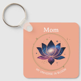 Llavero Cosmic Lotus Flower Mom Bloom