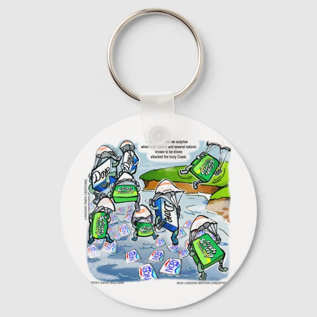 Llavero Costa de Marfil Sorpresa Graciosos Regalos Tees &  (Anverso)