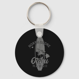 Llavero Costa norte Oahu Hawaii Tabla de surf Surfista Sur