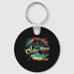 Llavero Costa Rica Vintage 70s Retro Throwck Vacaciones Fa