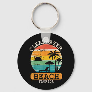 Llavero Costa Tropical Atardecer Verano Playa Clearwater F