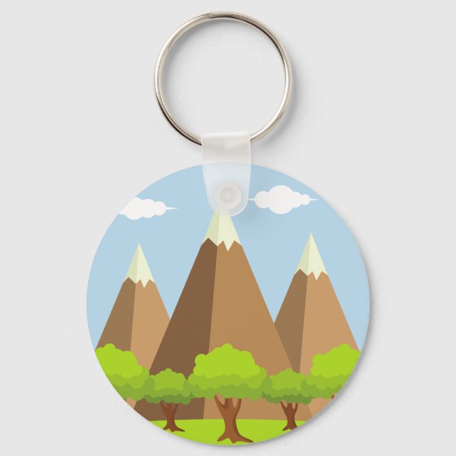 Llavero Costas Forestales Y De Montaña (Anverso)