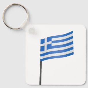 Llavero Costilla de dientes de la bandera griega