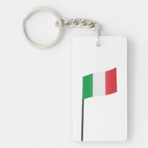 Llavero Costilla de dientes de la bandera italiana