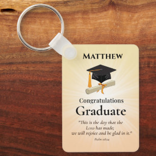 Llavero Costumbre de graduación religiosa nombre personali