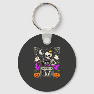 Llavero Costura de Halloween Esqueleto Espeluznante Fantas