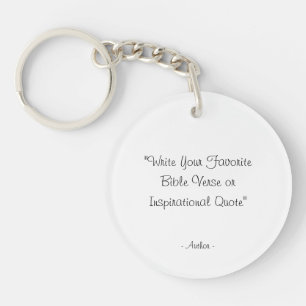 Llavero Cota de texto personalizado