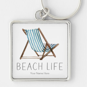 Llavero Cotización de Beach Life Plantación de verano Naut