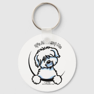 Llavero Coton de Tulear es todo sobre mí