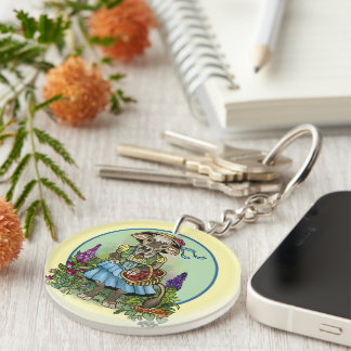 Llavero Cottagecore Cowgirl