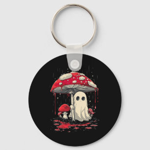 Llavero Cottagecore Halloween Shirt Ghost Mushroom Spooki