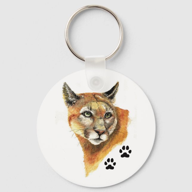 Llavero Cougar Animal (Anverso)