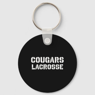 Llavero Cougars Lacrosse Vintage Clic Lax Mascot Team Gear