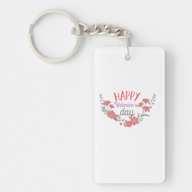 Llavero Couple Gift Happy Valentine's Day (Frente)