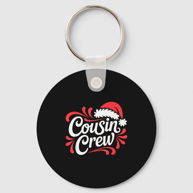 Llavero Cousin Crew Christmas Xmas Lights Family Matching  (Anverso)