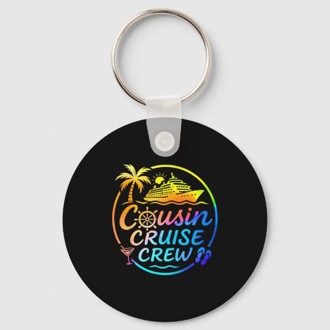 Llavero Cousin Cruise Crew Trocal Summer Vacation Matching (Anverso)