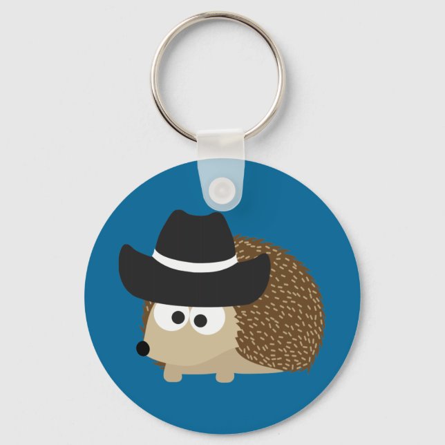Llavero Cowboy Hedgehog (Anverso)