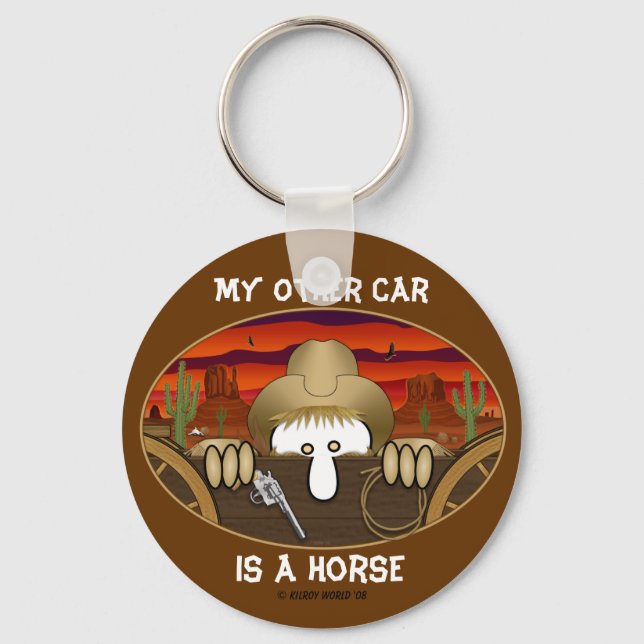 Llavero Cowboy Kilroy Keychain (Anverso)