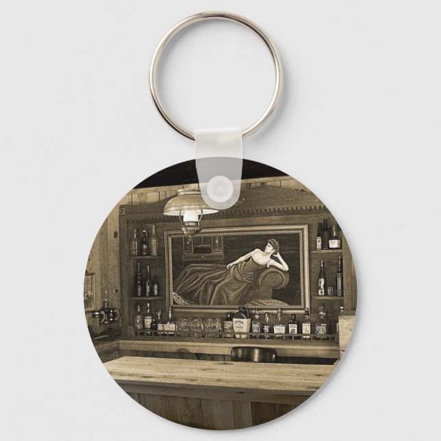 Llavero Cowboy Saloon (Anverso)
