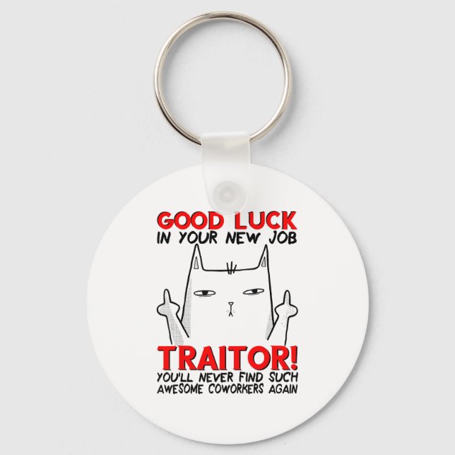 Llavero Coworker Leaving, Quitting Going Away, Job Change, (Anverso)